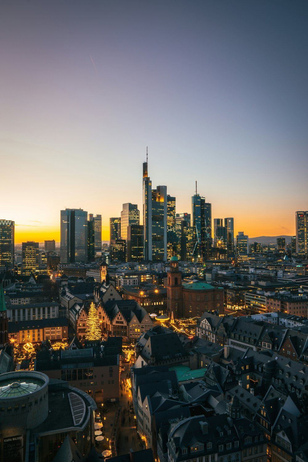 Frankfurt skyline
