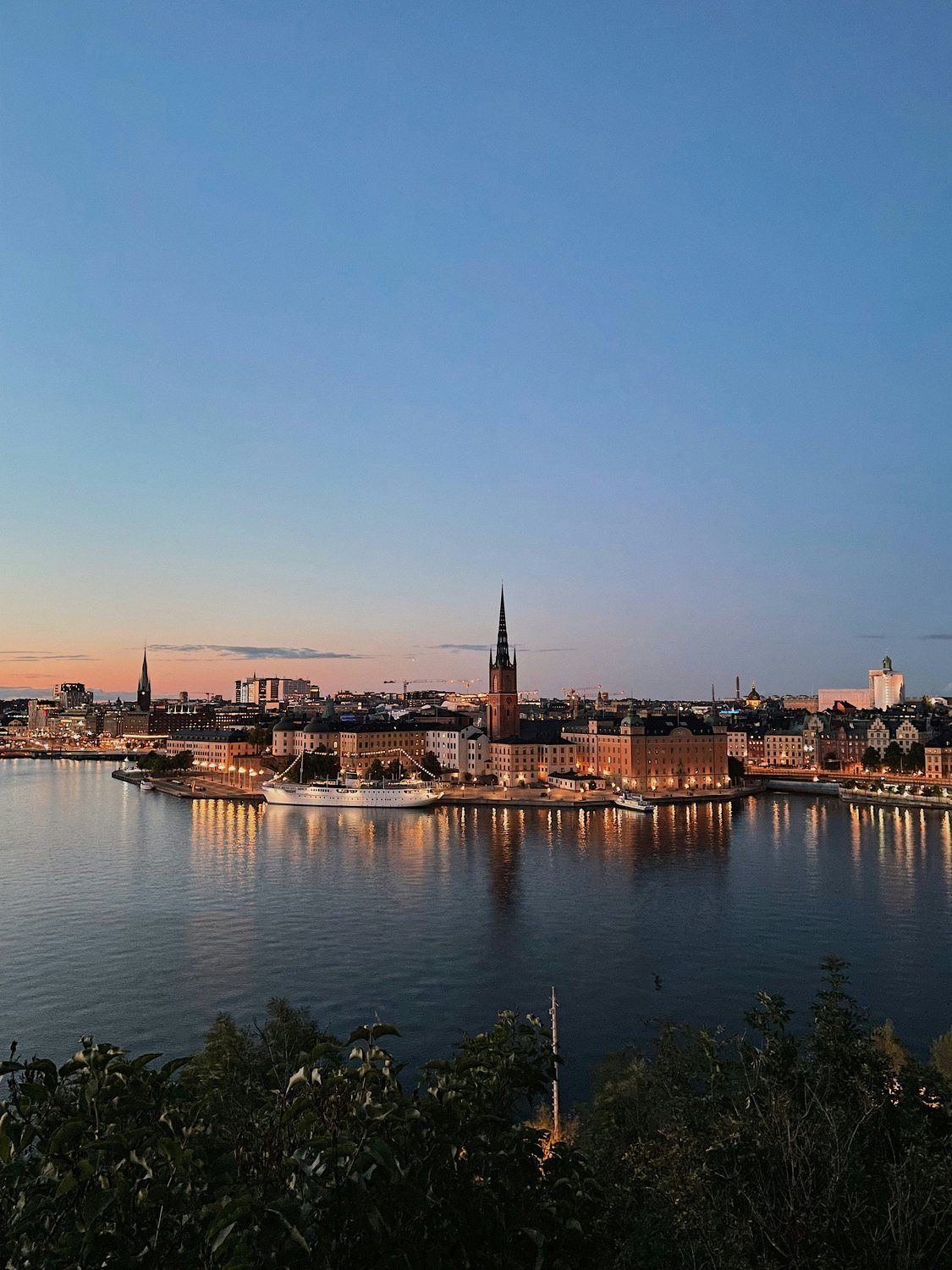 Stockholm skyline